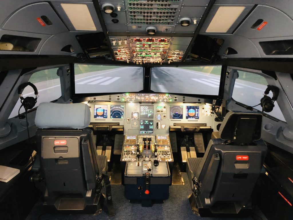 Airbus A320 Simulator in Spain